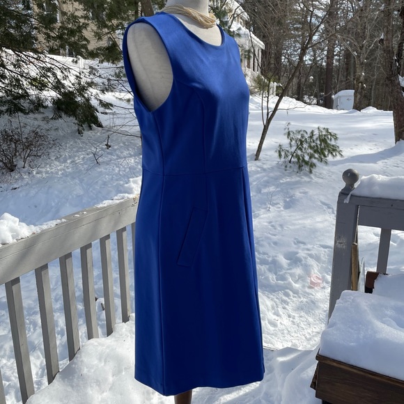 LANDS END Sleeveless Ponte Dress - Picture 6 of 13